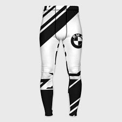 Тайтсы мужские BMW geometry black, цвет: 3D-принт