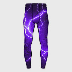 Мужские тайтсы Color purple black