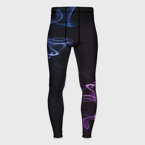 Мужские тайтсы Color black blue pink / 3D-принт – фото 1