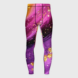 Мужские тайтсы Текстура с блеском