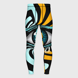 Тайтсы мужские Глаз - психоделика, цвет: 3D-принт