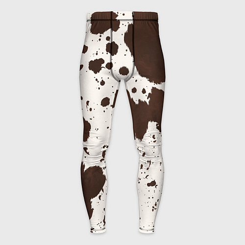 Мужские тайтсы Коровий принт / 3D-принт – фото 1