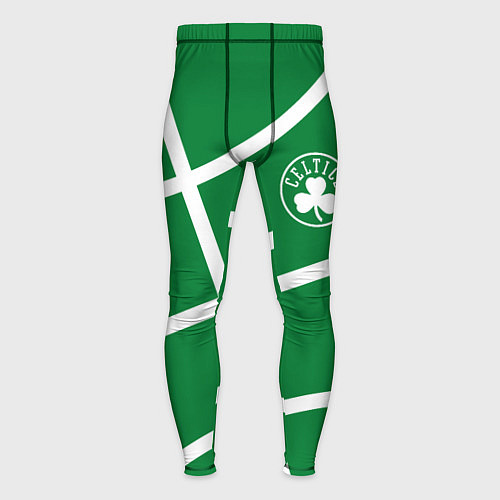 Мужские тайтсы Boston Celtics green / 3D-принт – фото 1