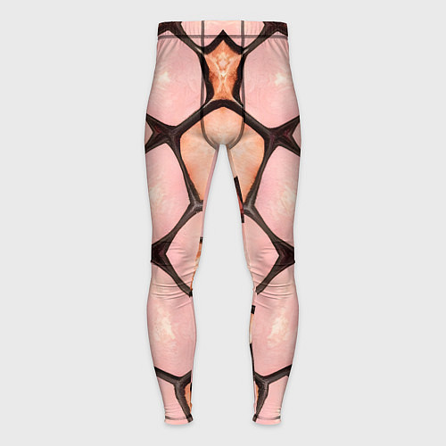 Мужские тайтсы Розовые пятна жирафа / 3D-принт – фото 1