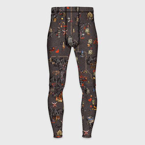 Мужские тайтсы Земли Инферно - Герои 3 / 3D-принт – фото 1