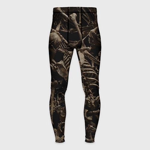 Мужские тайтсы Человеческие кости / 3D-принт – фото 1