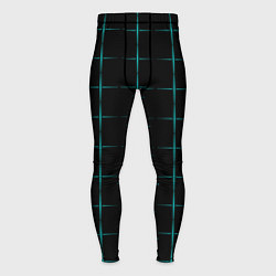 Мужские тайтсы Color black blue crosses