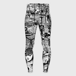 Тайтсы мужские Horror World of Junji Ito, цвет: 3D-принт