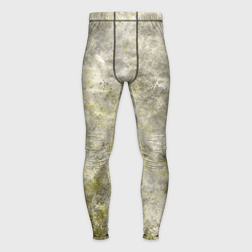 Мужские тайтсы Абстракция - yellow acidic liquid / 3D-принт – фото 1