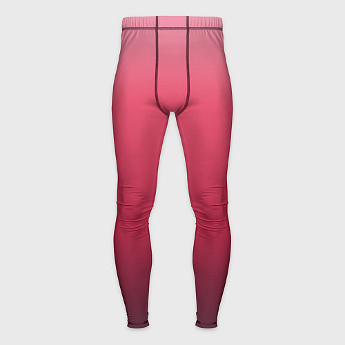 Мужские тайтсы Градиент гранатовый / 3D-принт – фото 1