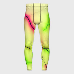 Мужские тайтсы Multicolored lightning
