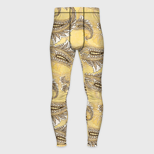 Мужские тайтсы Царская парча / 3D-принт – фото 1