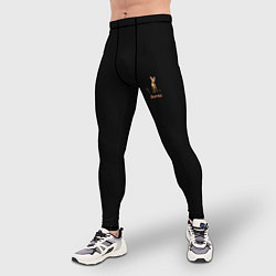 Тайтсы мужские Bambi, цвет: 3D-принт — фото 2