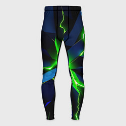 Мужские тайтсы Neon green glow