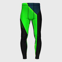 Мужские тайтсы Green tiles