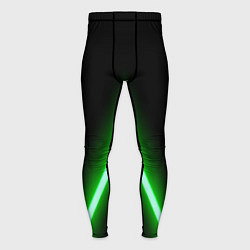 Мужские тайтсы Color neon green