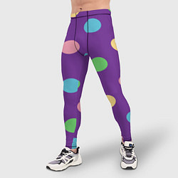 Тайтсы мужские Radius color, цвет: 3D-принт — фото 2