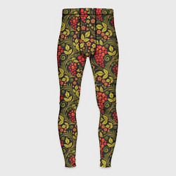 Тайтсы мужские Славянский узор, цвет: 3D-принт