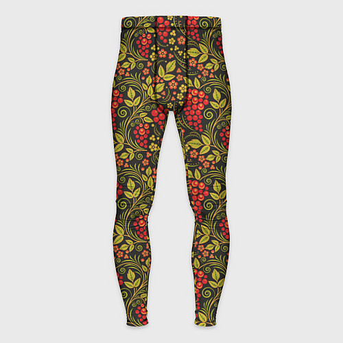 Мужские тайтсы Славянский узор / 3D-принт – фото 1