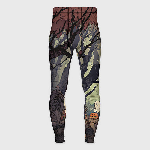 Мужские тайтсы Призрачный лес / 3D-принт – фото 1