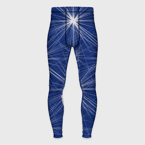 Мужские тайтсы Звезды на синем фоне / 3D-принт – фото 1