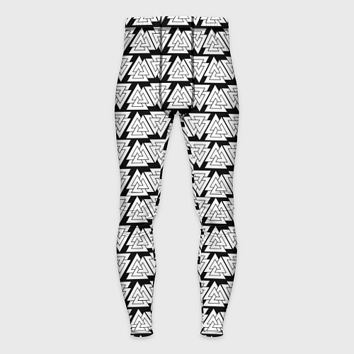 Мужские тайтсы Символы валькнут как защитная кольчуга / 3D-принт – фото 1