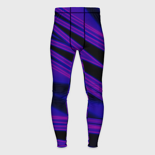 Мужские тайтсы Color multi-colored neon / 3D-принт – фото 1
