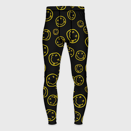 Мужские тайтсы Nirvana Pattern / 3D-принт – фото 1