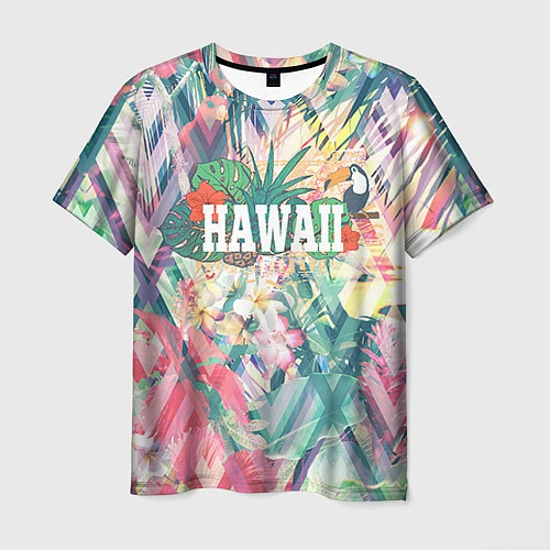 Мужская футболка Hawaii Summer / 3D-принт – фото 1