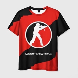 Футболка мужская CS:GO Red Style, цвет: 3D-принт