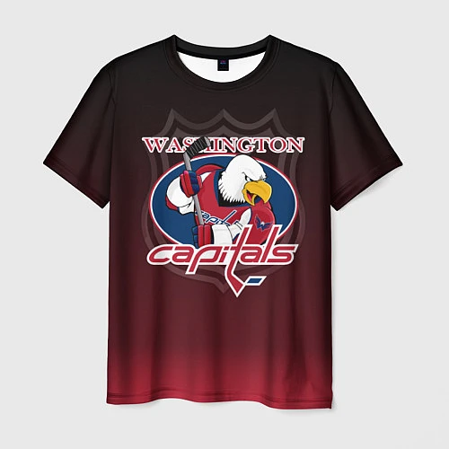 Мужская футболка Washington Capitals / 3D-принт – фото 1