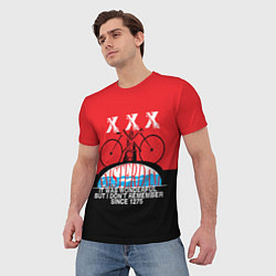 Футболка мужская Amsterdam t-shirt, цвет: 3D-принт — фото 2