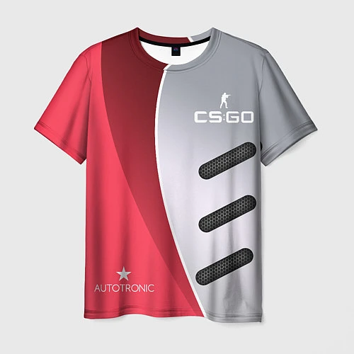 Мужская футболка CS:GO Autotronic Style / 3D-принт – фото 1