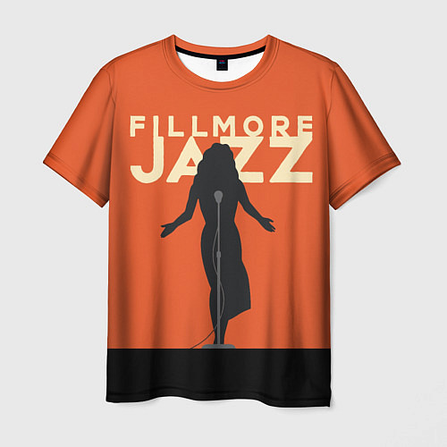 Мужская футболка Fillmore Jazz / 3D-принт – фото 1