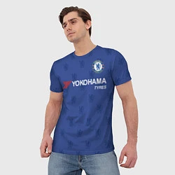 Футболка мужская Chelsea FC: Yokohama, цвет: 3D-принт — фото 2