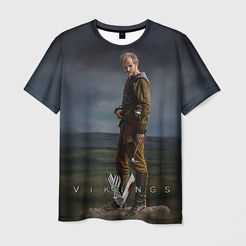 Мужская футболка Vikings: Floki Wilherdarson / 3D-принт – фото 1