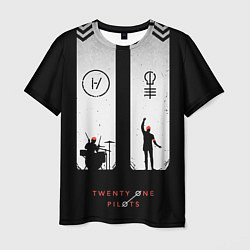 Футболка мужская Twenty One Pilots: Lines, цвет: 3D-принт