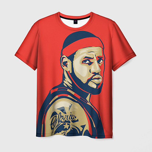 Мужская футболка LeBron James / 3D-принт – фото 1