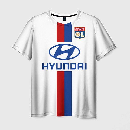 Мужская футболка Lion FC: Hyundai / 3D-принт – фото 1