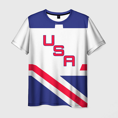 Мужская футболка Сборная USA: домашняя форма / 3D-принт – фото 1
