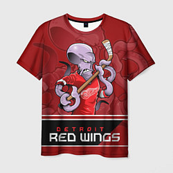 Футболка мужская Detroit Red Wings цвета 3D-принт — фото 1