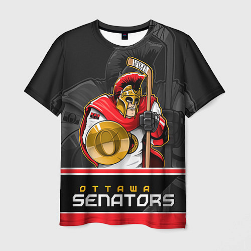 Мужская футболка Ottawa Senators / 3D-принт – фото 1