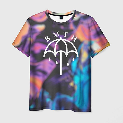 Мужская футболка BMTH Rain / 3D-принт – фото 1
