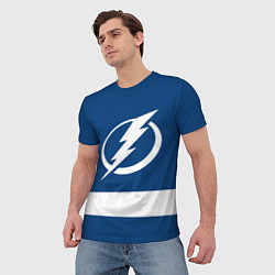 Футболка мужская Tampa Bay Lightning, цвет: 3D-принт — фото 2