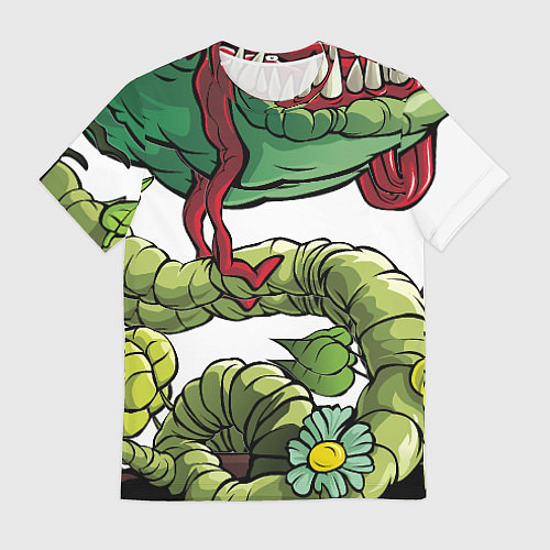 Мужская футболка Plants vs zombies / 3D-принт – фото 1