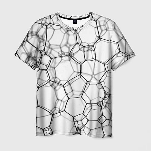 Мужская футболка Пузыри / 3D-принт – фото 1