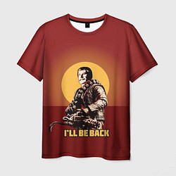 Футболка мужская Stalin: Ill Be Back, цвет: 3D-принт