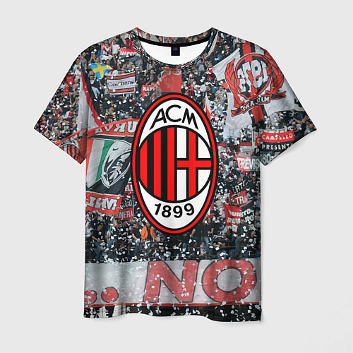Мужская футболка Milan FC / 3D-принт – фото 1