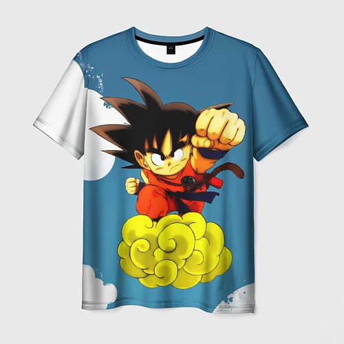 Мужская футболка Small Goku / 3D-принт – фото 1