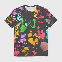 Мужская футболка Игра красок